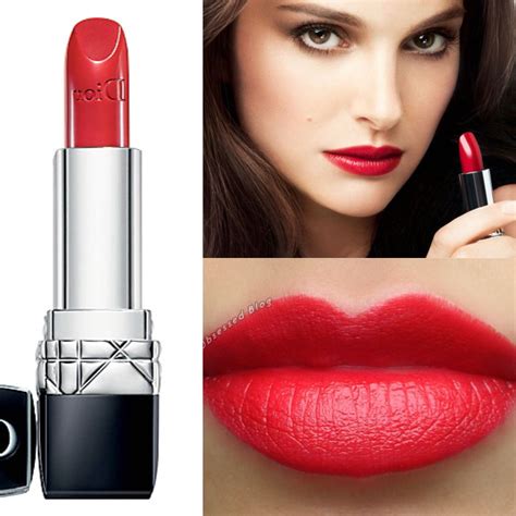 dior rouge lipstick 999.